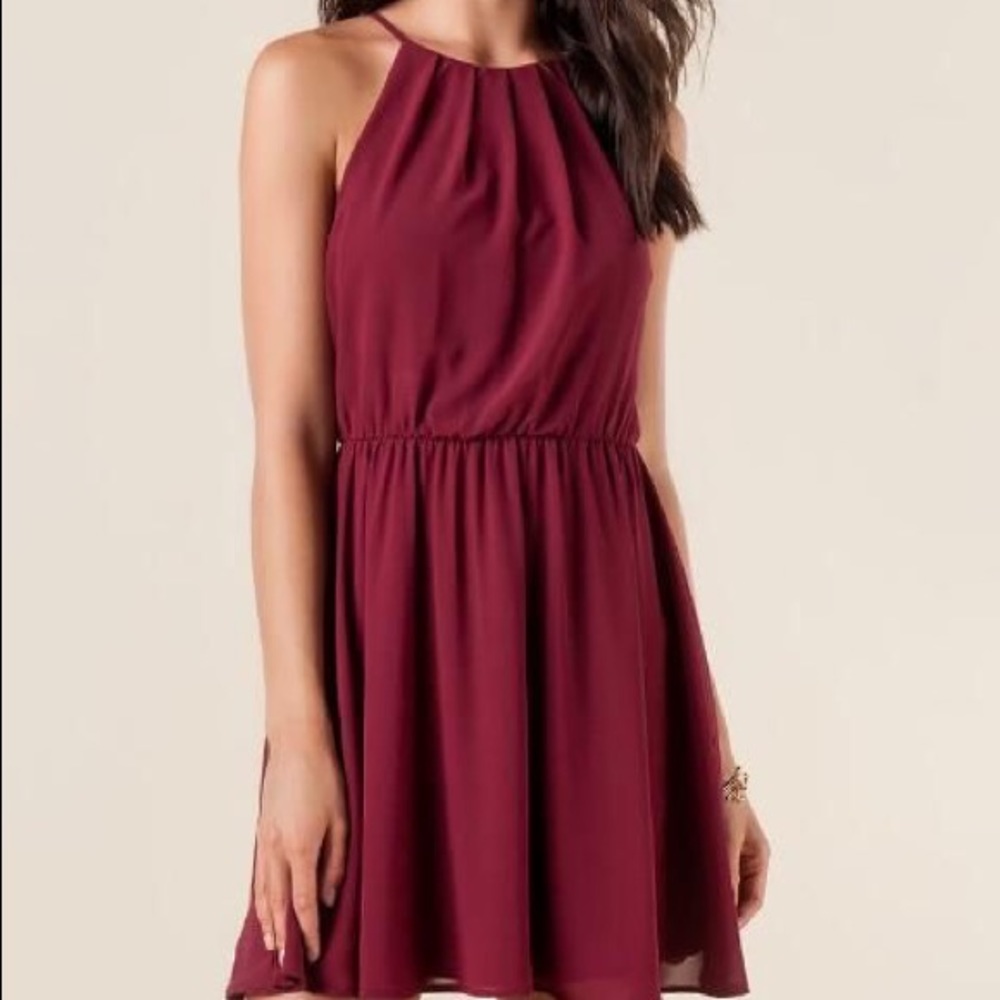 NEW Francesca’s Lush Robinwood Solid Dress